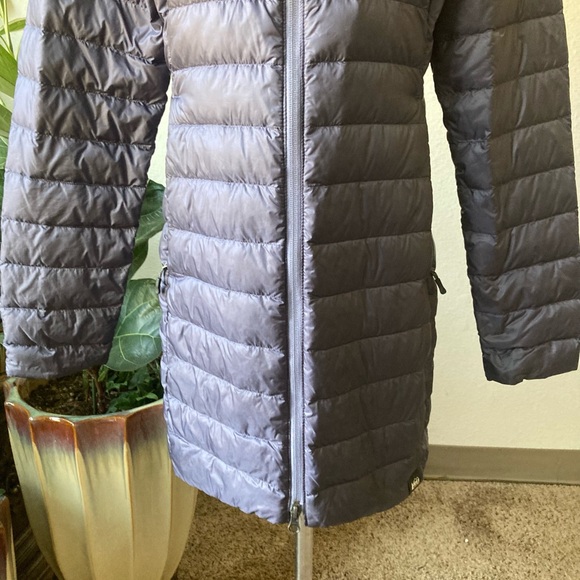 REI CO-OP Grey Nylon Down Puffer Coat size S - Picture 4 of 15